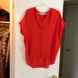 Orange Reddish Blouse